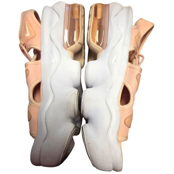 Nike Air Max Koko Women's Sandals Peach White Comfort Casual Shoes - Picture 2 of 5
